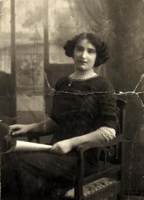 Ferenc Sandor's mother Julia Sandor, before her wedding