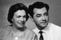 Mazal Asael together with her husband Mois Asael