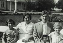 Ruth Strazh and her family