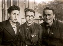 Meyer Goldstein with his Jewish friends