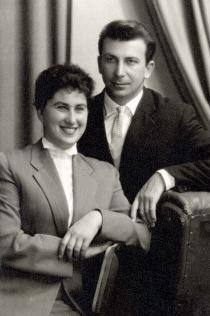 Zina Kaluzhnaya and her husband Alexei Kaluzhniy