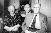 Alfred Liberman, his aunt Vera Liberman and uncle Yevsey Liberman