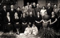 Gyorgy Preisz with his family