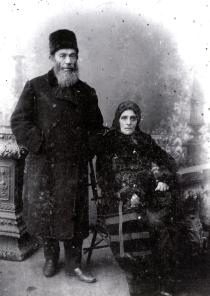 Rosa Gershenovich's maternal grandparents Avrum-Yankel and Ruhl Green