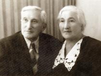 Vladimir Goldman's parents Miron Goldman and Maria Goldman-Frenkel