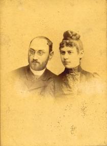 Rudolf Nachod and Hermina Nachodova