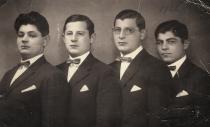 The Nussbaum brothers: Laszlo, Jeno, Jozsef, Sandor
