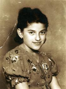 Rahela Perisic as a little girl