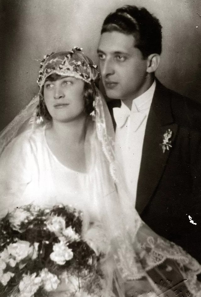 Hochzeit von Alfred und Hedwig Roth
