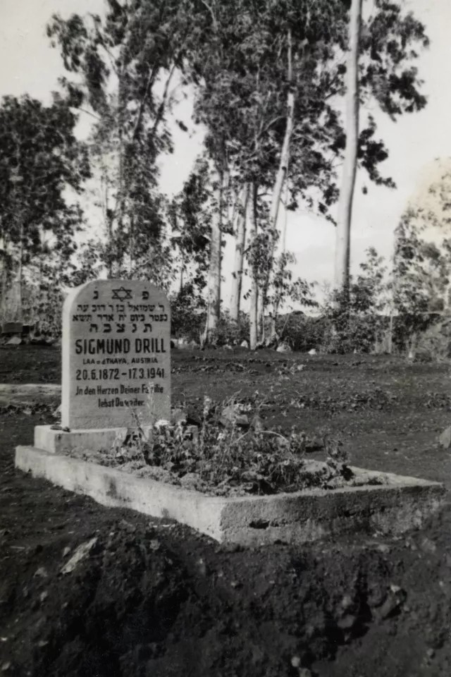 Das Grab von Sigmund Drill auf Mauritius