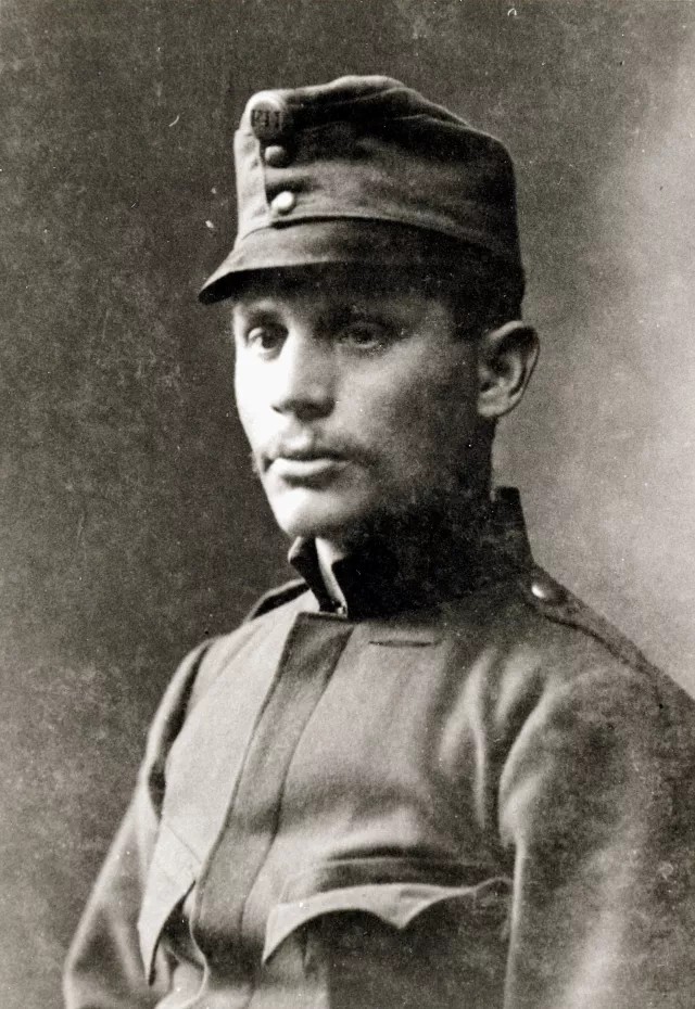 Siegfried Suschny als Soldat der k.u.k. Armee