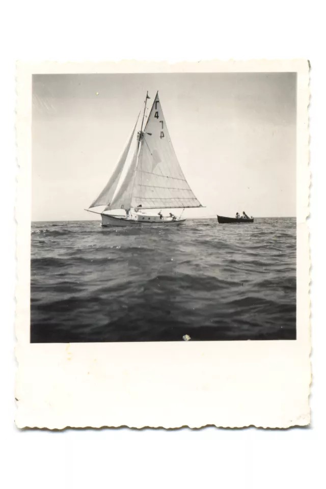 Solon Molho's sailing boat 'Sparos'