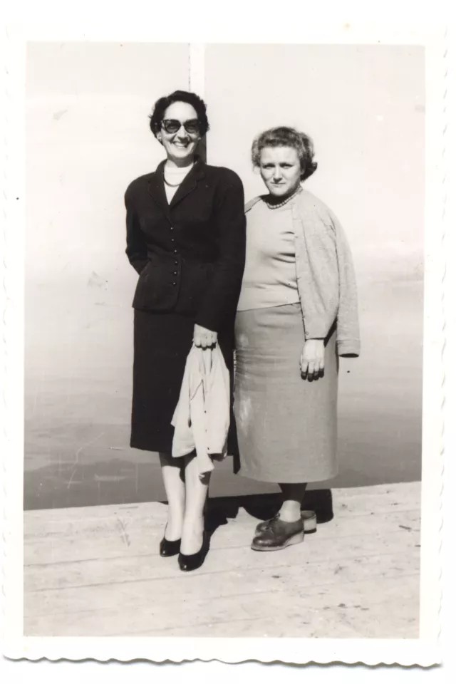 Renee Molho with her sister-in-law Victoria Leon