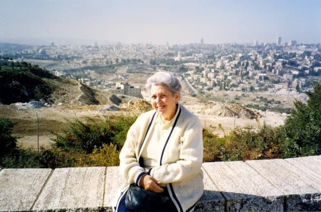 Marietta Smolkova in Jerusalem