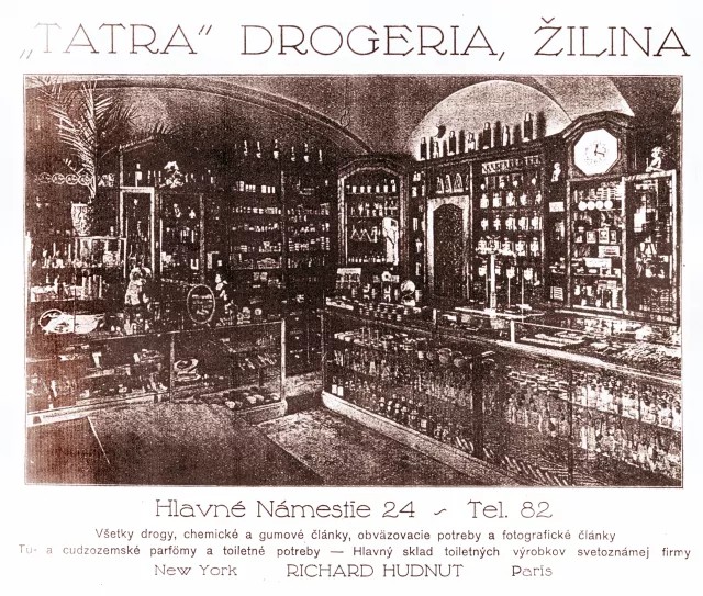 The 'Tatra' drugstore in Zilina