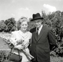 Hochzeitsbild Hilda und Alois Sobota