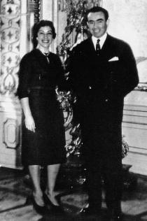 Buby Schieber und seine Frau Mariana