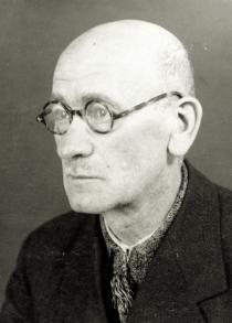 Jakob Steiner nach der Entlassung aus dem KZ Dachau 1939