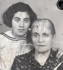 Bina Dekalo and her mother Victoria Aroyo