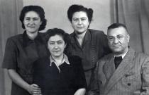 Korina Solomonova with her family