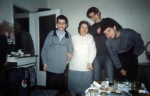 Mimi-Matilda Petkova with her grandsons