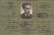 Victor Baruh's false ID Card