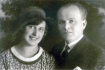 Wedding photograph of Viktor Frey and Marketa Freyova
