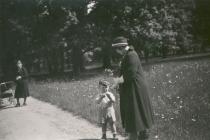 Harry Fink with his mother Marketa Finkova