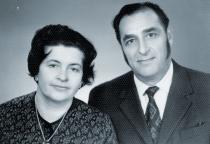 Ruth Strazh and her husband Yakov Strazh