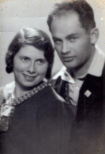 Rachel Soliternik with her first husband David Soliternik