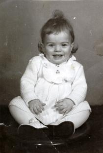 Hana Gasic's daughter Tamara Gasic as a young child