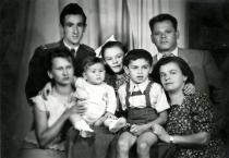 Hana Gasic's family in the 1950s