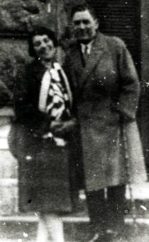 Gabor Paneth's parents Lajos and Margit Paneth shortly after their wedding