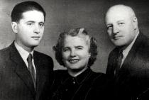 Hirschberg Frigyes szüleivel