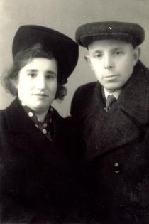 Yevsey Kotkov's and his second wife, Fiera Kotkova