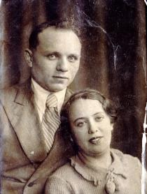 Zinaida Leibovich's mother Shprintse Leibovich and father Moisey Leibovich