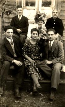Fania Brantsovskaya and her family