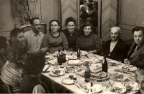 Isroel Glezer with Jews of Birzai