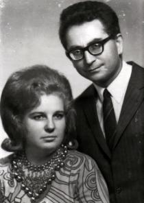 Leon Levi and his wife Lilia