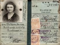 Sophia Degtiar's railway card