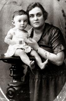 Theodore Magder with his mother Sima Magder