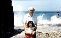 Theodore Magder with his granddaughter Ilana Magder