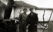 Emanuel Baruh, Nisim Navon's cousin, and Gidalja Gigic in their gymnasium caps