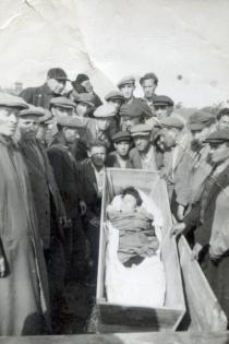 Corpse of Srul Zylbersztajn, friend of Nachman Elencwajg