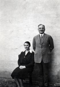 Ella Abrahmova and Jakub Abraham