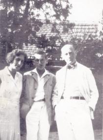 Popper Sándor, Sándorné és András