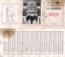 Calendar of Jewish Girl's Orphanage Budapest