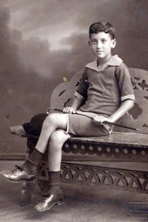 Gavril Marcuson as a boy