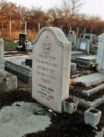 In the Jewish cemetery in Targu Mures