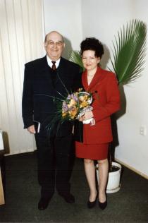 Manin Rudich and his wife Dorina Rudich